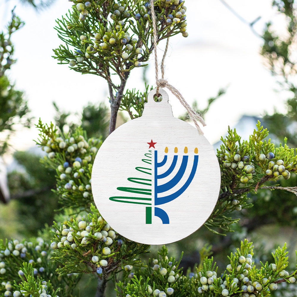 Christmas Hanukkah Ornament