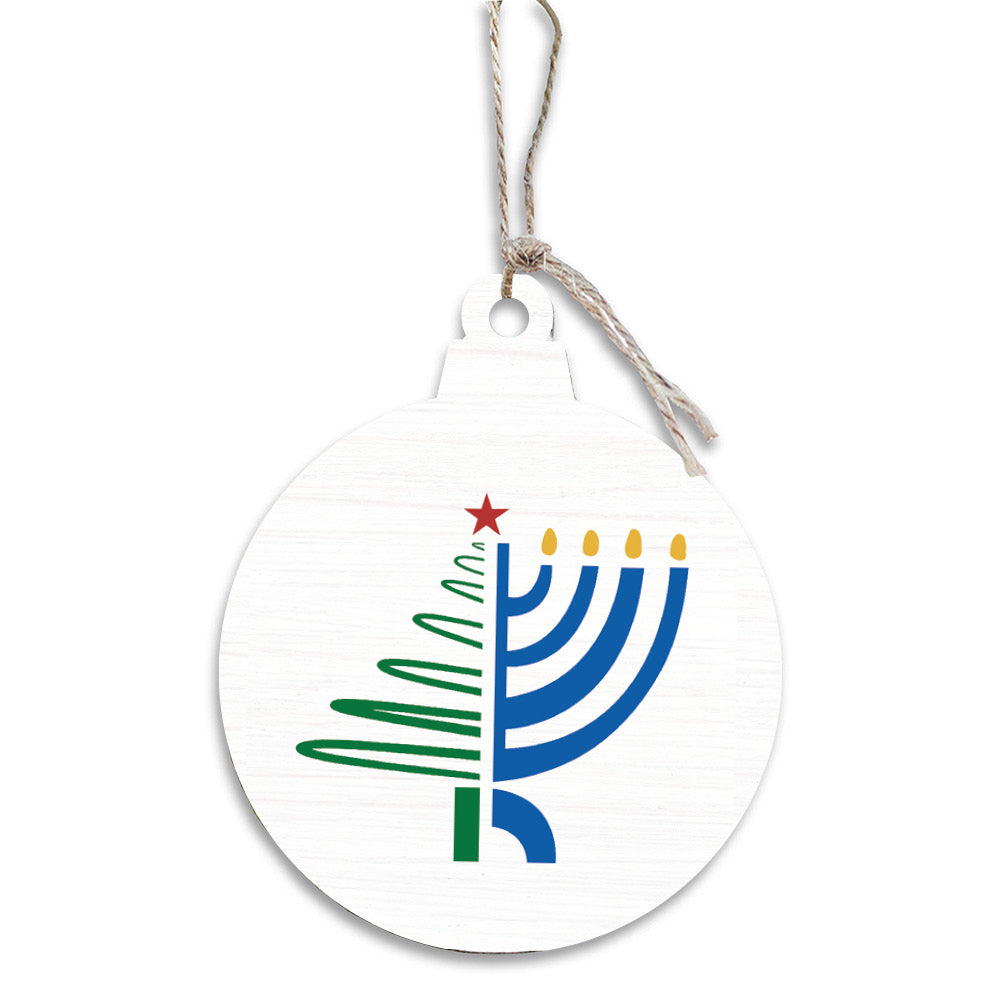Christmas Hanukkah Ornament