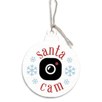 Santa Cam Ornament