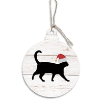 Santa Cat Ornament