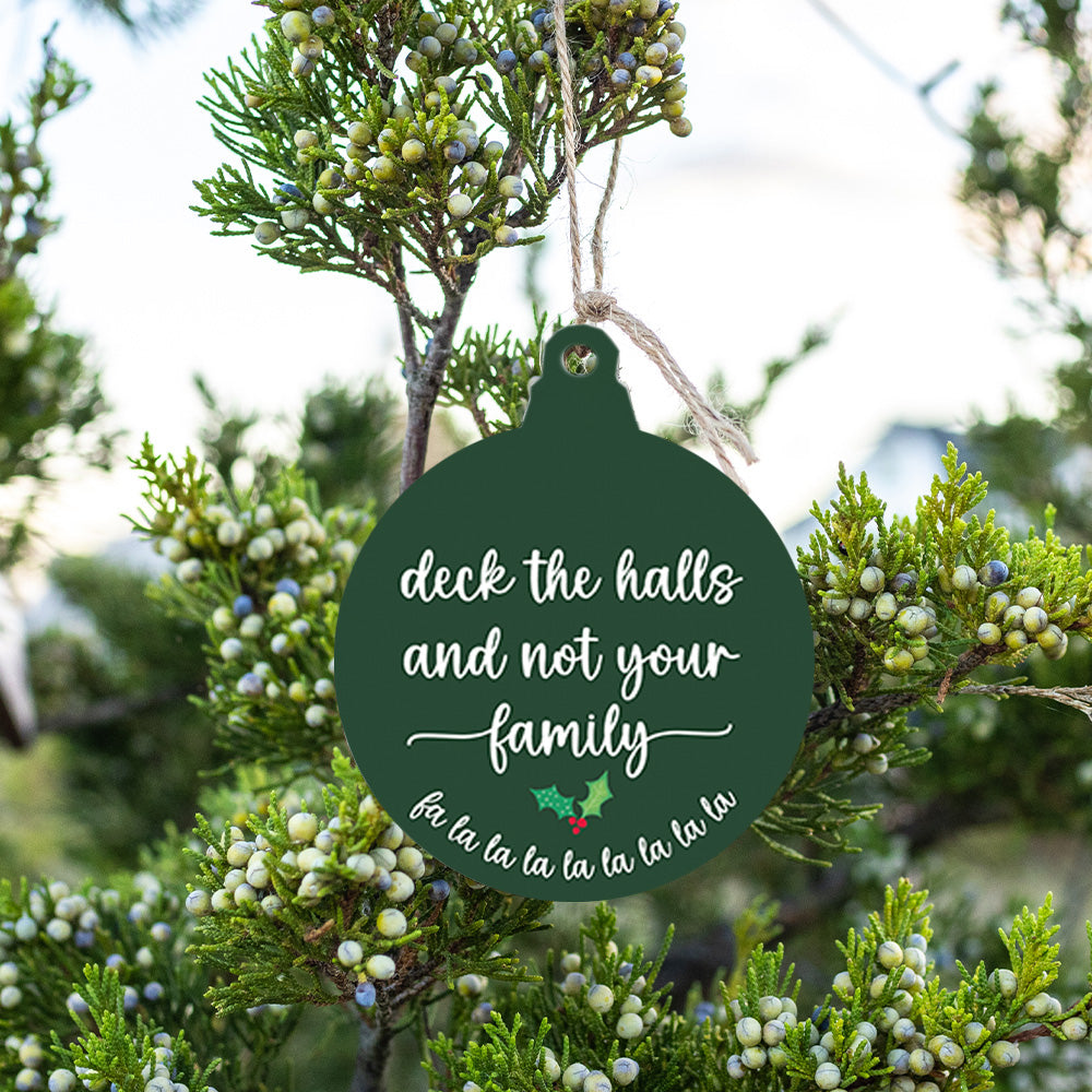 Deck The Halls Bulb Ornament