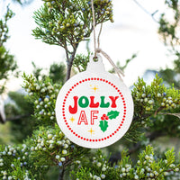 Jolly AF Ornament