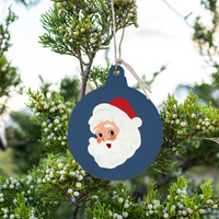 Santa Ornament