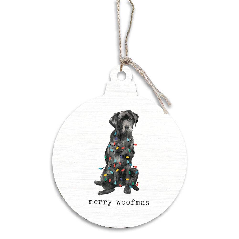 Merry Woofmas Dog Ornament