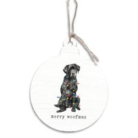 Merry Woofmas Dog Ornament