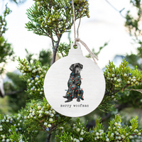 Merry Woofmas Dog Ornament