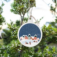 Snow Globe Ornament