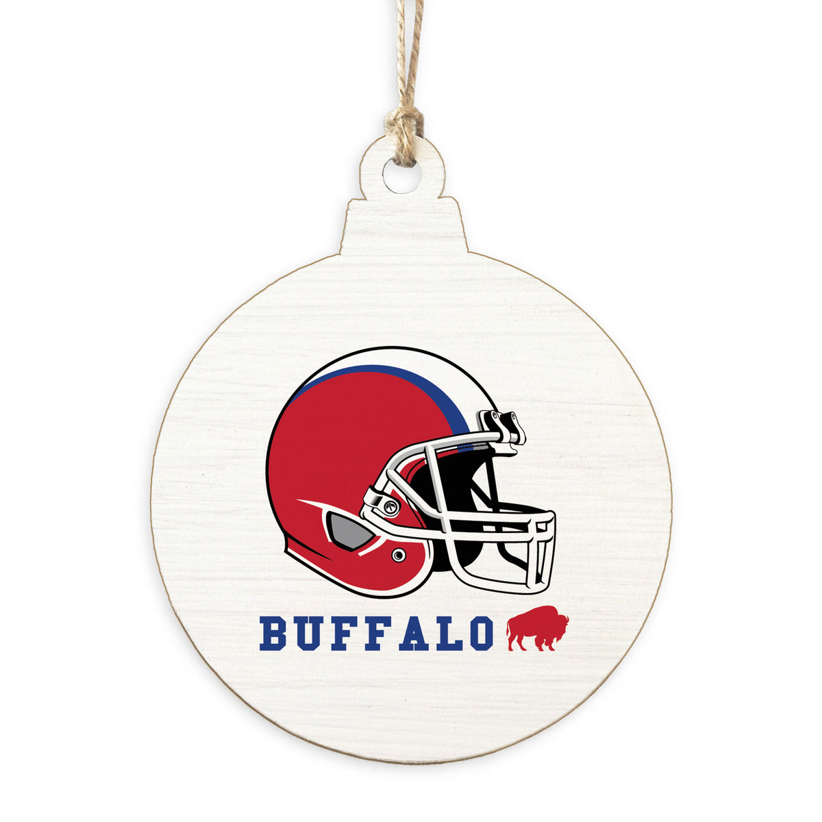 Buffalo Helmet Ornament