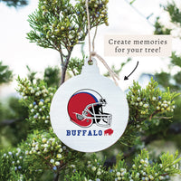 Buffalo Helmet Ornament