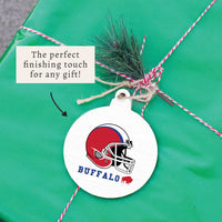 Buffalo Helmet Ornament