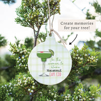 *I’m The Woman To Blame Margarita Personalized Ornament