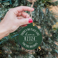 No Place Like Home Personalized Ornament