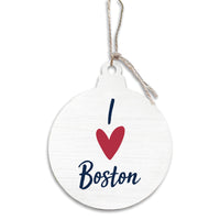 I Love Personalized Ornament