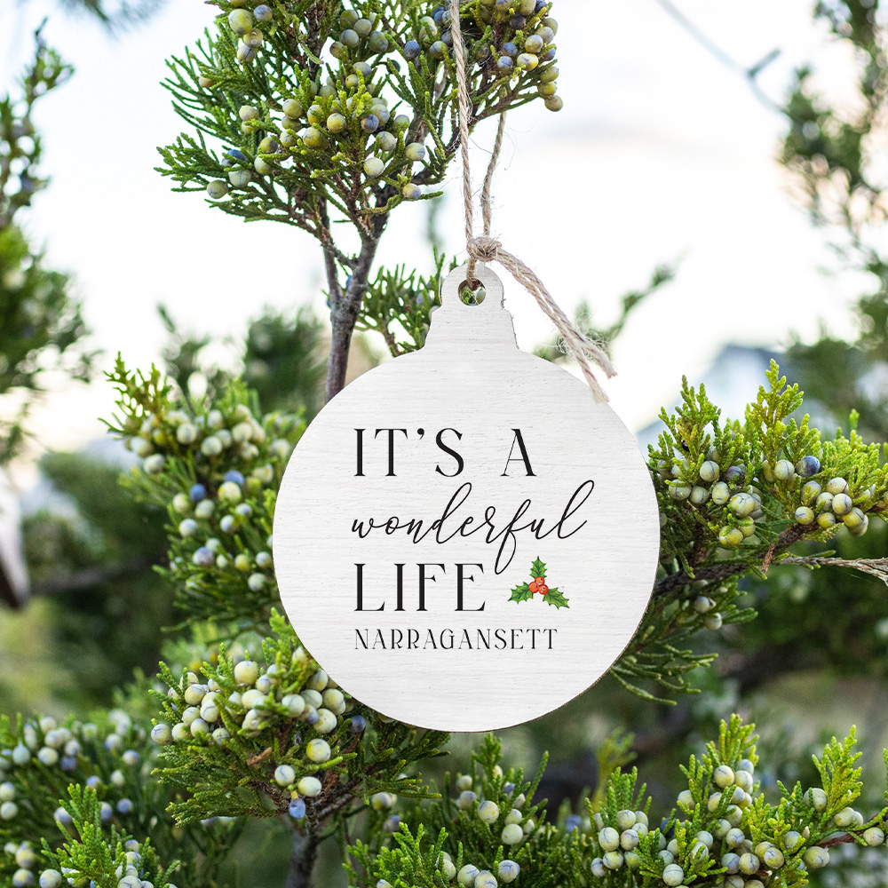 Personalized It's a Wonderful Life Bulb Ornament