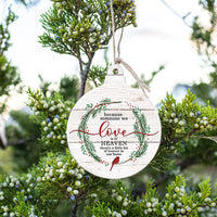 Holiday in Heaven Ornament