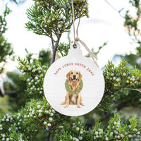 Santa Paws Ornament