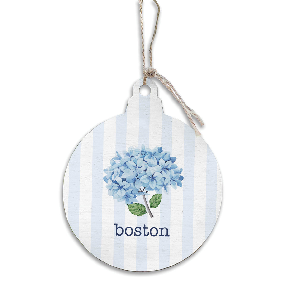 Boston Blooming Hydrangea Ornament
