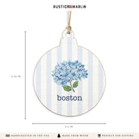 Boston Blooming Hydrangea Ornament