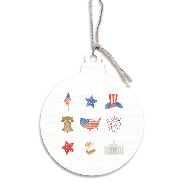 USA Icons Ornament