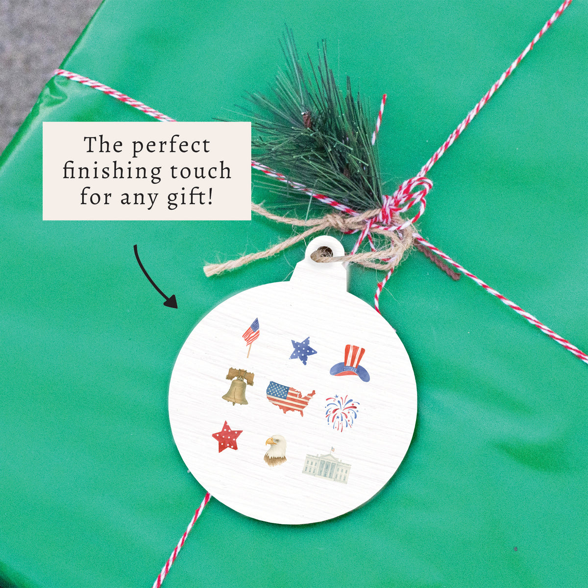 USA Icons Ornament