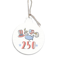 America 250 Icons Ornament