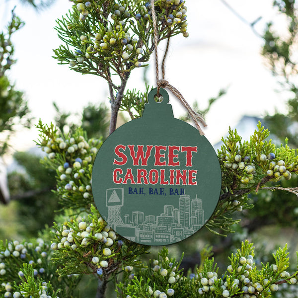 Boston Sweet Caroline Ornament
