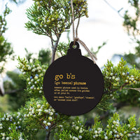 Boston Go B's Definition Ornament