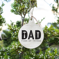 Dad, Fixer of Things Ornament