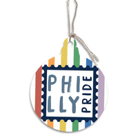 Philly Pride Stamp Ornament