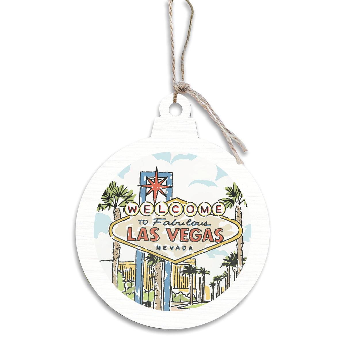 Welcome To Fabulous Las Vegas Ornament