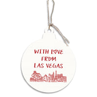 With Love From Las Vegas Ornament