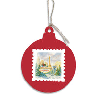 Las Vegas Holiday Stamp Ornament