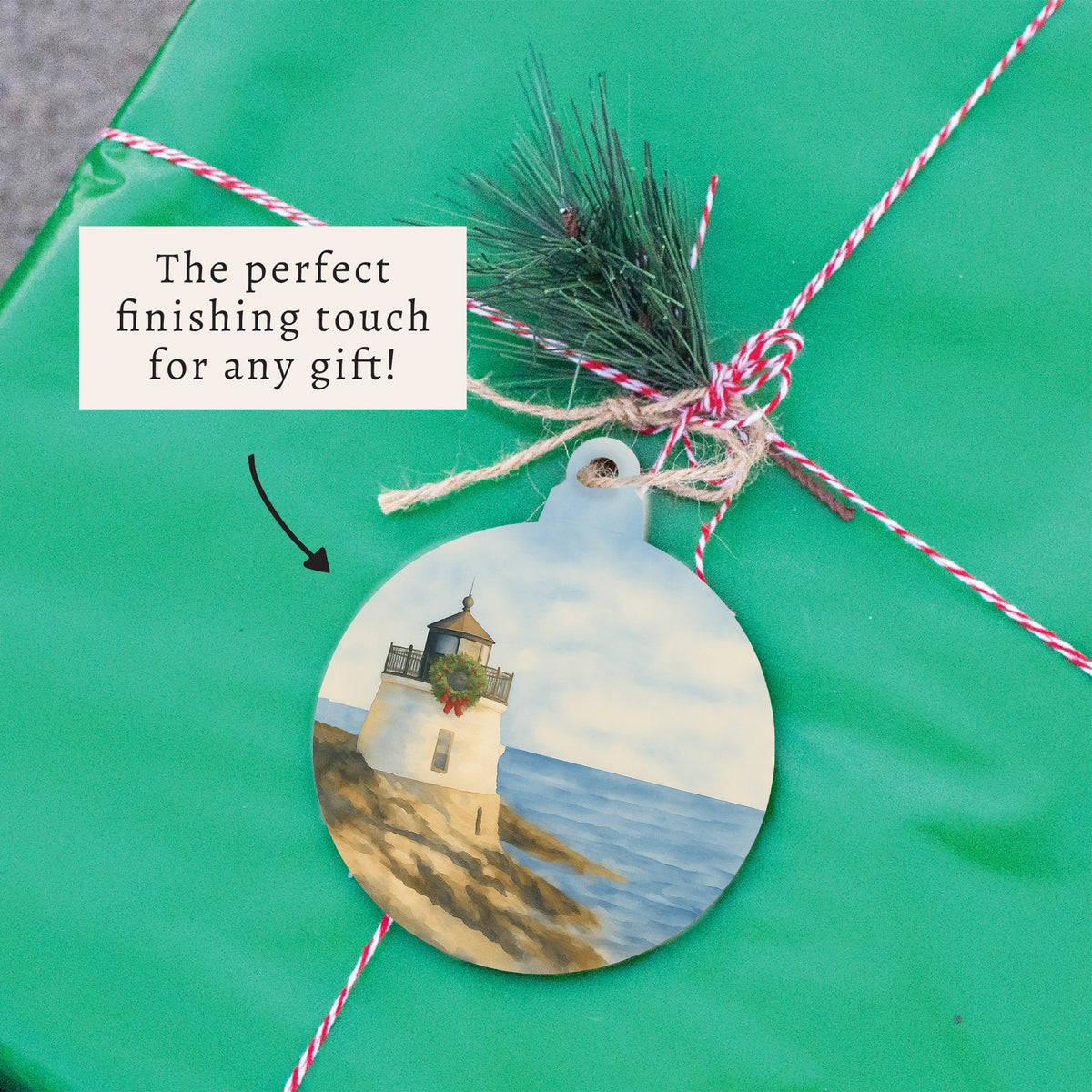 Castile Hill Christmas Ornament