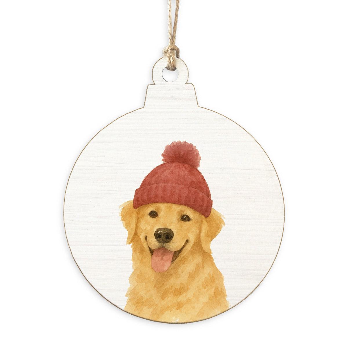 Winter Dog Ornament