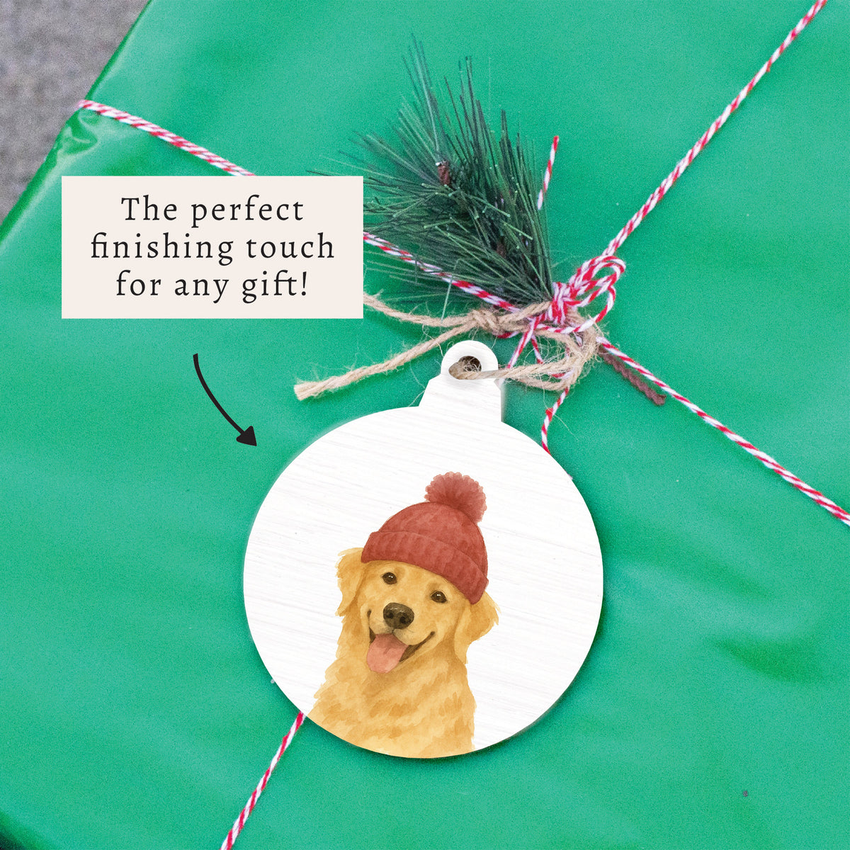 Winter Dog Ornament