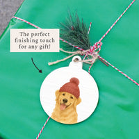 Winter Dog Ornament