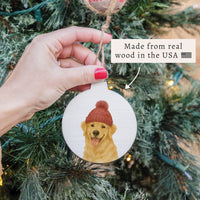 Winter Dog Ornament