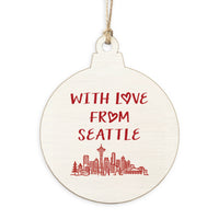 With Love From Seattle Ornament