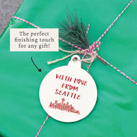 With Love From Seattle Ornament