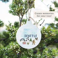 Seattle Classic Icons Ornament