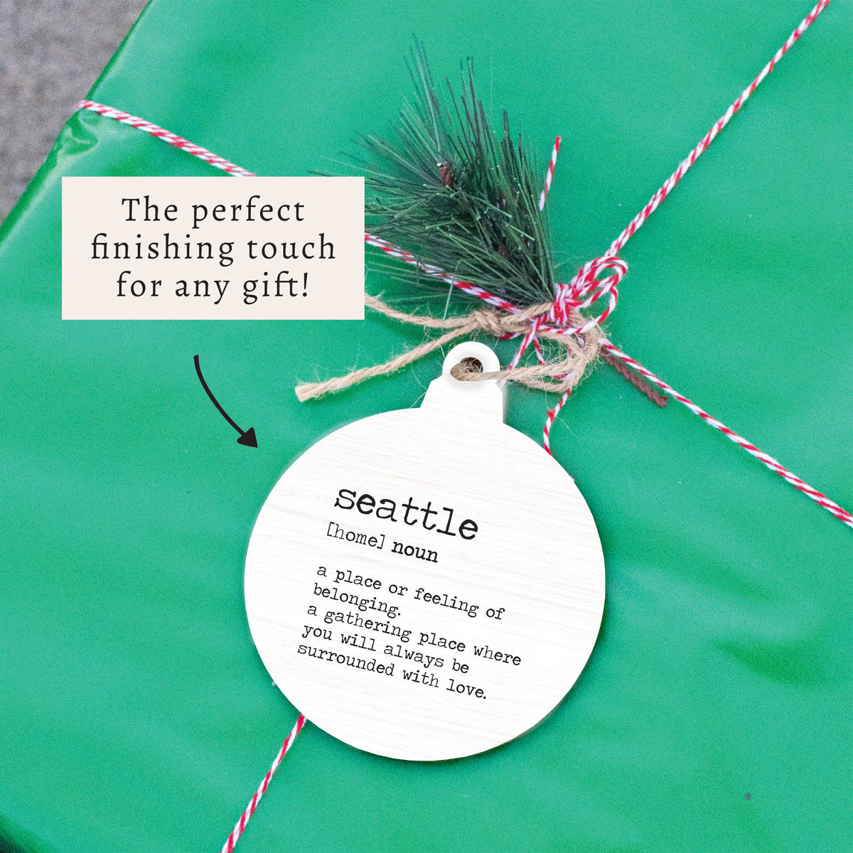 Seattle Definition Ornament