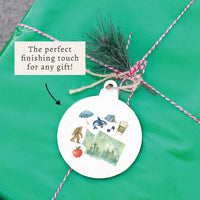 Seattle Washington State Icons Ornament