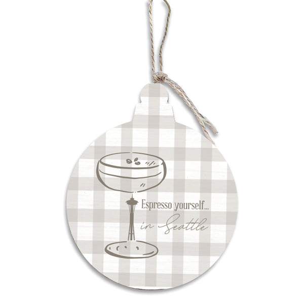 Seattle Espresso Yourself Ornament