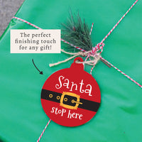 Santa Stop Here Ornament