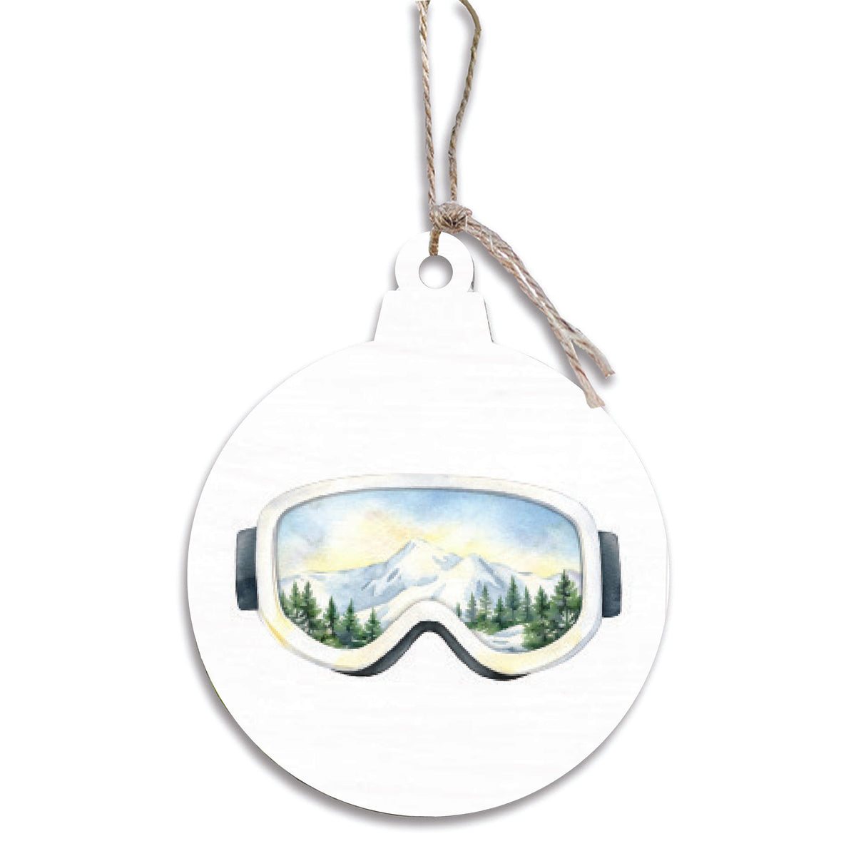 Ski Goggles Ornament