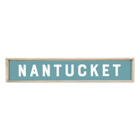 Bold Ocean Personalized Barn Wood Sign