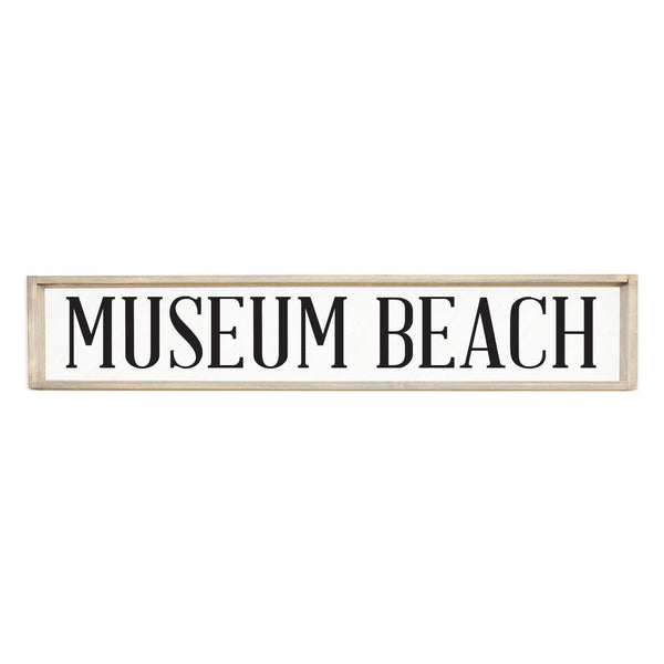 Serif White Personalized Barn Wood Sign