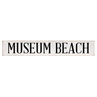 Serif White Personalized Barn Wood Sign