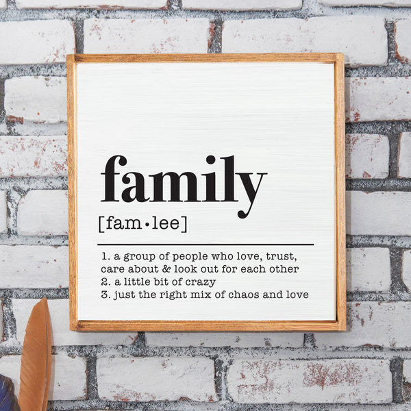Family Definition Wall Art