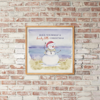 Have a Beachy Little Christmas Wall Art